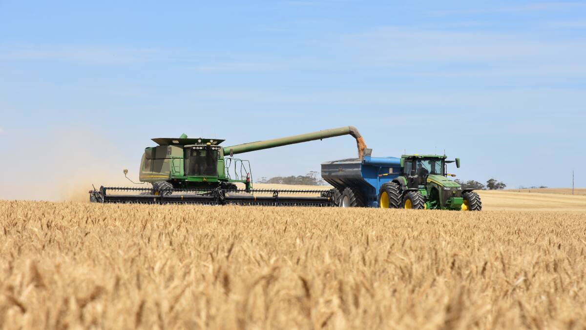 There have been good yields in the southern Mallee in Victoria in areas that escaped frost.