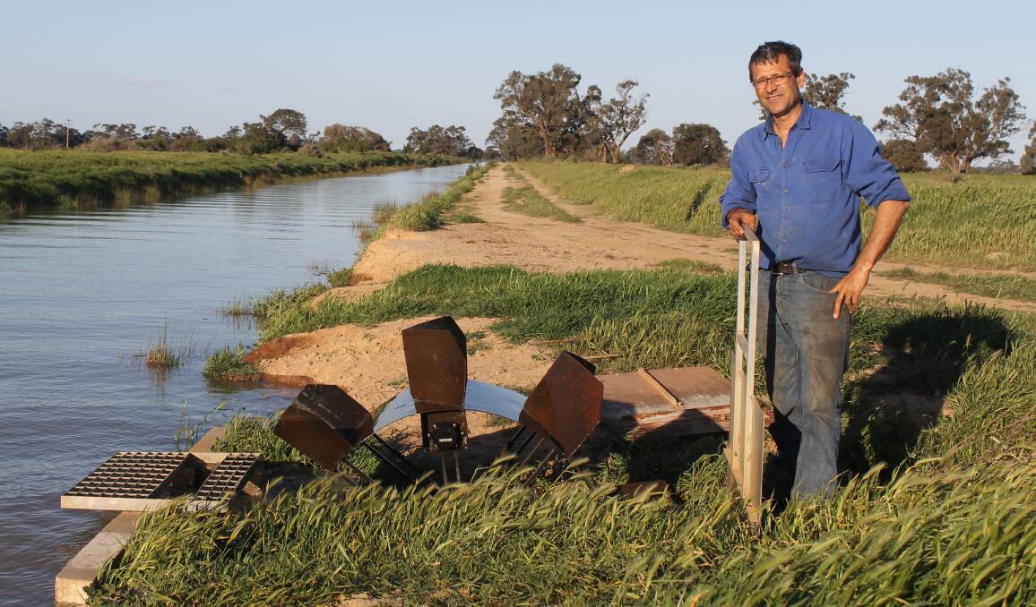 MURRAY PAIN: Ricegrowers' Association of Australia president Jeremy Morton says the Murray River system has passed its capacity to meet daily demand for water.
