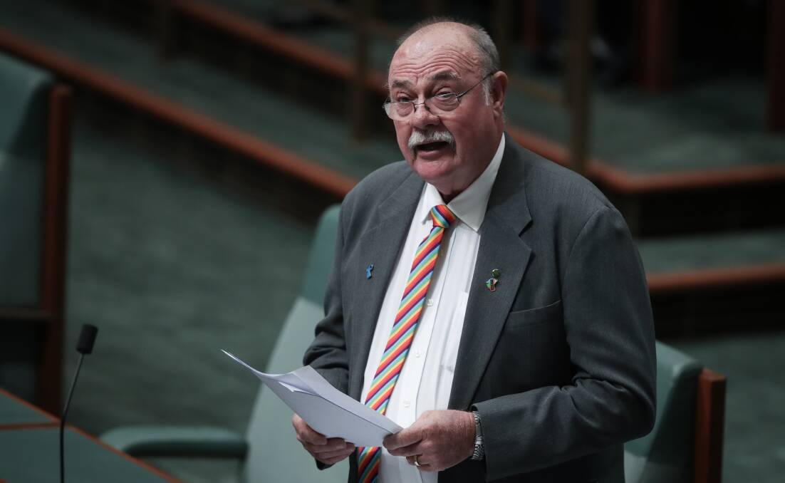 Phase out: Leichhardt MP, Warren Entsch, doesn't believe the sheep live export changes mooted by his counterpart, Agriculture Minister, David Littleproud, will be sufficient to prevent further animal suffering. Photo by Alex Ellinghausen.