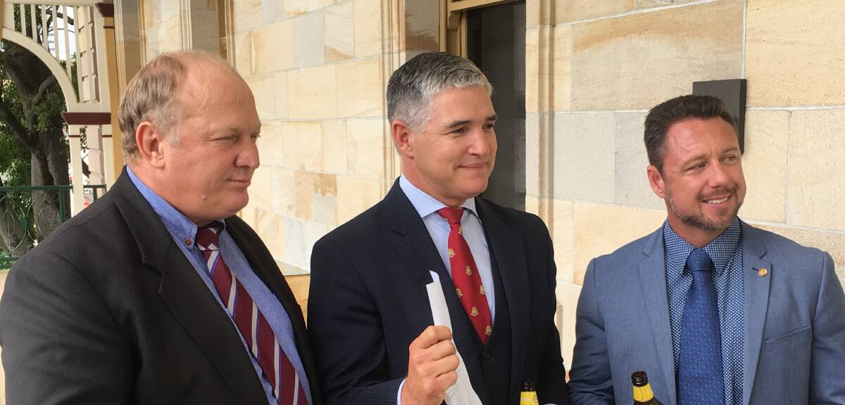 KAP MPs Shane Knuth, Rob Katter and Nick Dametto have been described as "a disorganised machine" by rival Jason Costigan.
