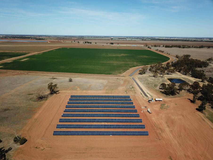 In 2018, Karin Stark's family installed a 500kW solar diesel hybrid system to an irrigation bore previously run solely on diesel. Their cotton farm is located near Narromine, NSW. 