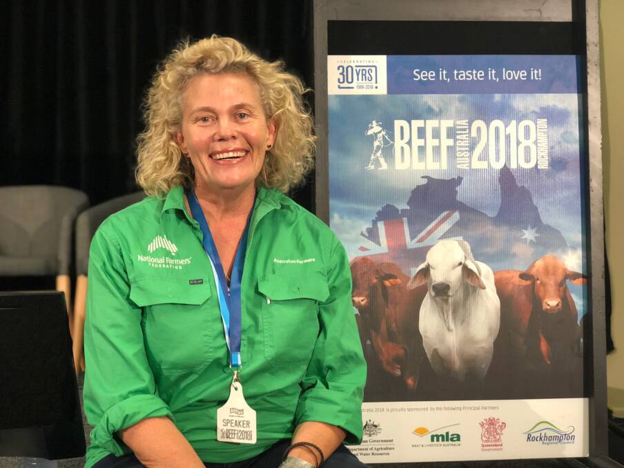 National Farmers' Federation president Fiona Simson wants Australians to consider farmers motivations. 