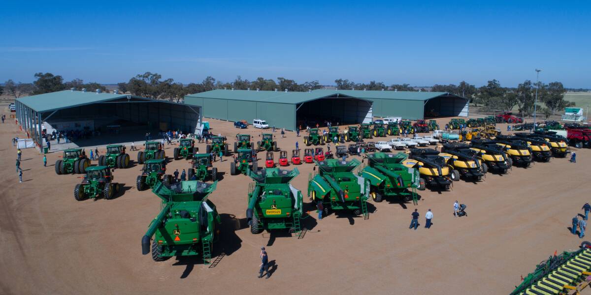FLEET TURNOVER: The 2017 Ritchie Bros sale at Keytah, Moree, NSW, was an example of the fleet turnover approach.