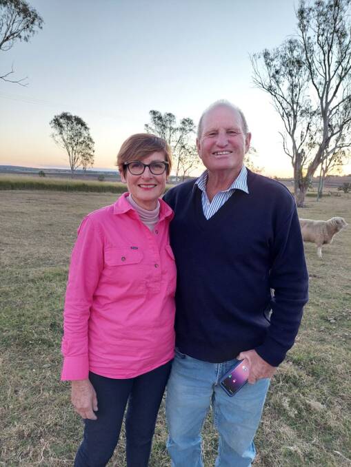 EFFICIENT, ROBUST BREED: Prue and Stuart Barkla turn off lambs quickly for a paddock-to-plate market.