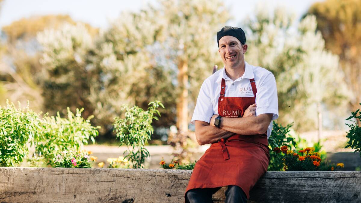 Born and raised in the Eyre peninsula, executive chef Jono Sweet's palete continues to be inspired by local flavours. Picture by Rob Lang