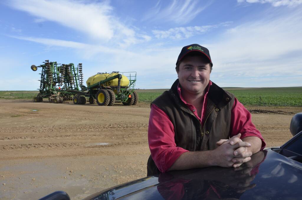 Grain Producers South Australia Chair Wade Dabinett.