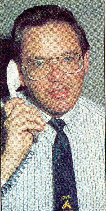 A 1990 headshot of former editor, Tony Biggs. 