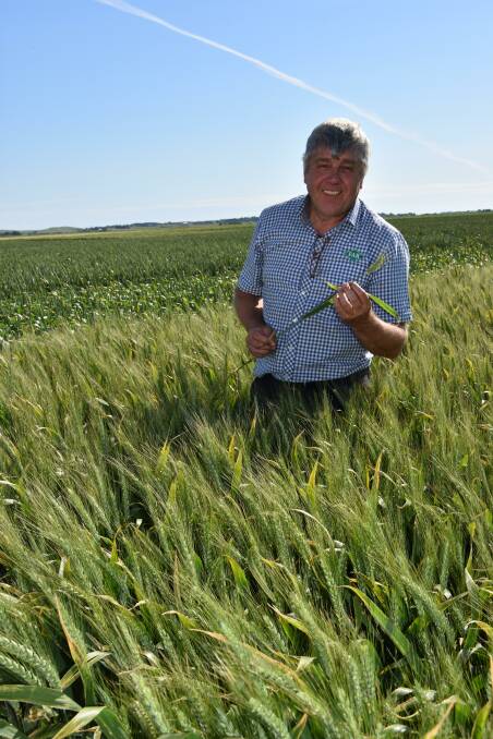 GROWING CHOICES: SA Crop Technology Centre manager and FAR Australia managing director Nick Poole says results from trials at Millicent will help when making decisions about early-sown crops.