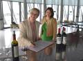 Primary Industries Minister Clare Scriven with Cité du Vin head of wine partnerships and international patronage Florence Maffrand on a recent visit to France. Picture supplied