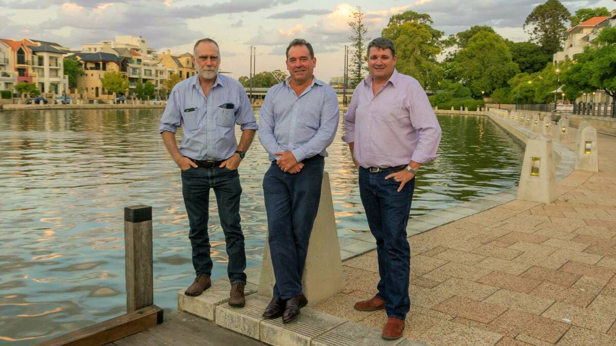 Founders of WA-based SWAN Ivor Gaylard, Rod Campbell and Tim Hyde were involved in the 2020 and were announced global agtech category winners.