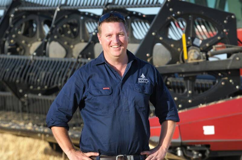 CLEAN SLATE: Agricultural engineer Ben White said there was no room for complacency when it came to reducing the risk of harvester fires. Photo: MELISSA POWELL
