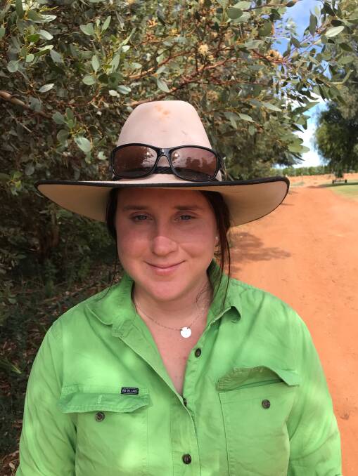 YOUTH FOCUS: Courtney Watson, Coomealla, NSW, has been charged with helping attract young people to the Pooncarie Field Days.