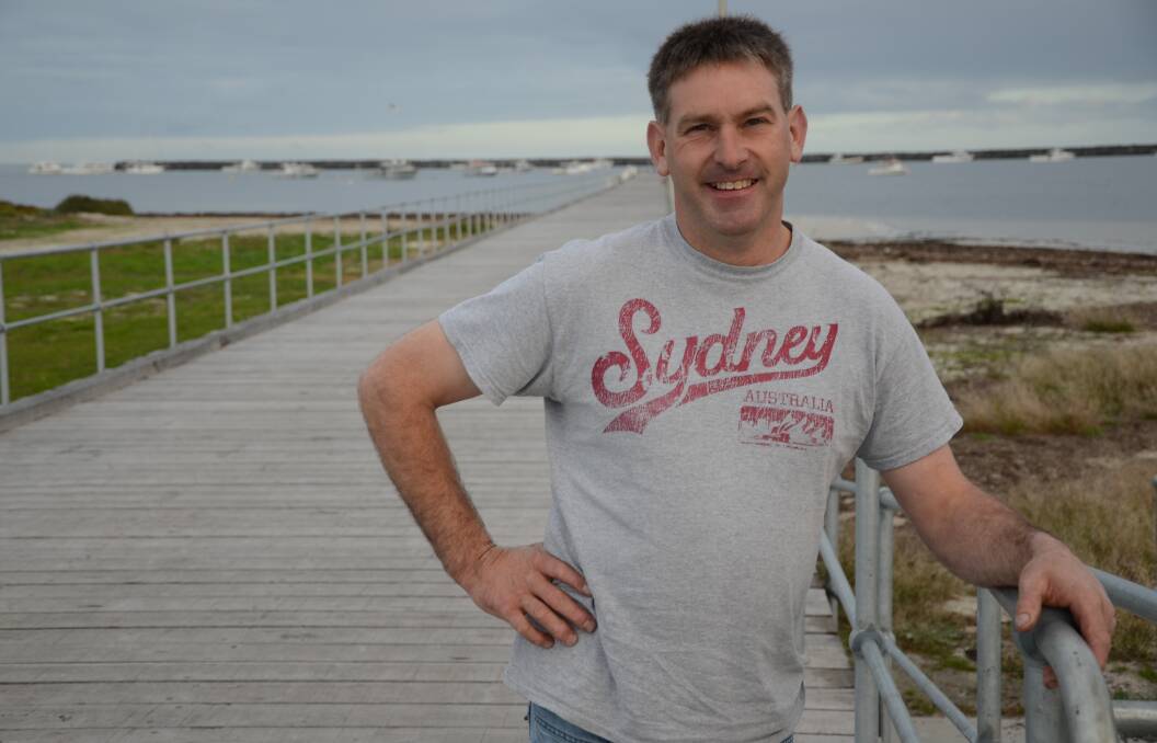 COMMUNITY SPIRIT: Grant Fensom, Port MacDonnell, believes giving back is an important part of living in a small community.