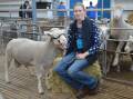 SA Sheep Expo award of excellence recipient and White Suffolk breeder Alesha Bennett, Wagga Wagga, NSW. Picture by Elizabeth Anderson