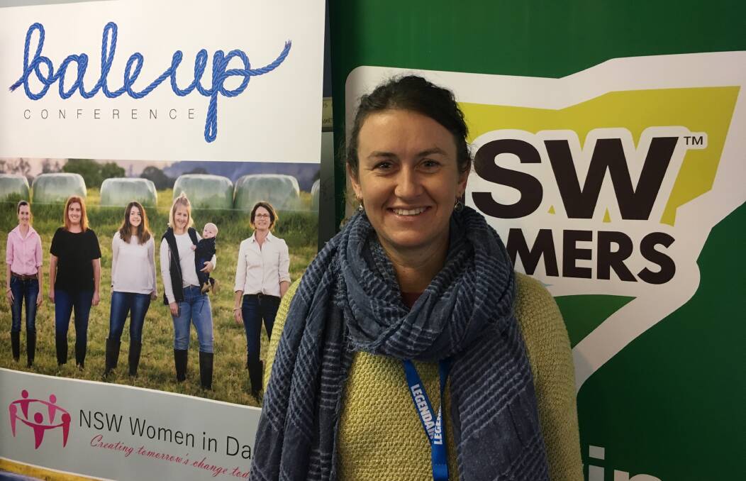 SHARED MOMENTUM: Geraldine Dohnt, Monteith, says interacting with fellow women in dairy has inspired her on the farm.