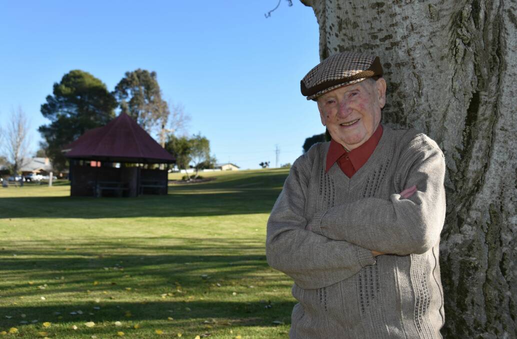 HISTORY SHARED: Murray Sherwell in the Naracoorte Pioneer Park, where he helped trace much of the local history, and learnt of his talent for bush poetry. 