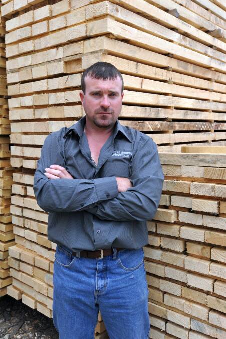 Morgan Sawmill owner Luke Morgan, Jamestown, is worried about the impact of ending forestry on his employees and the local economy. 