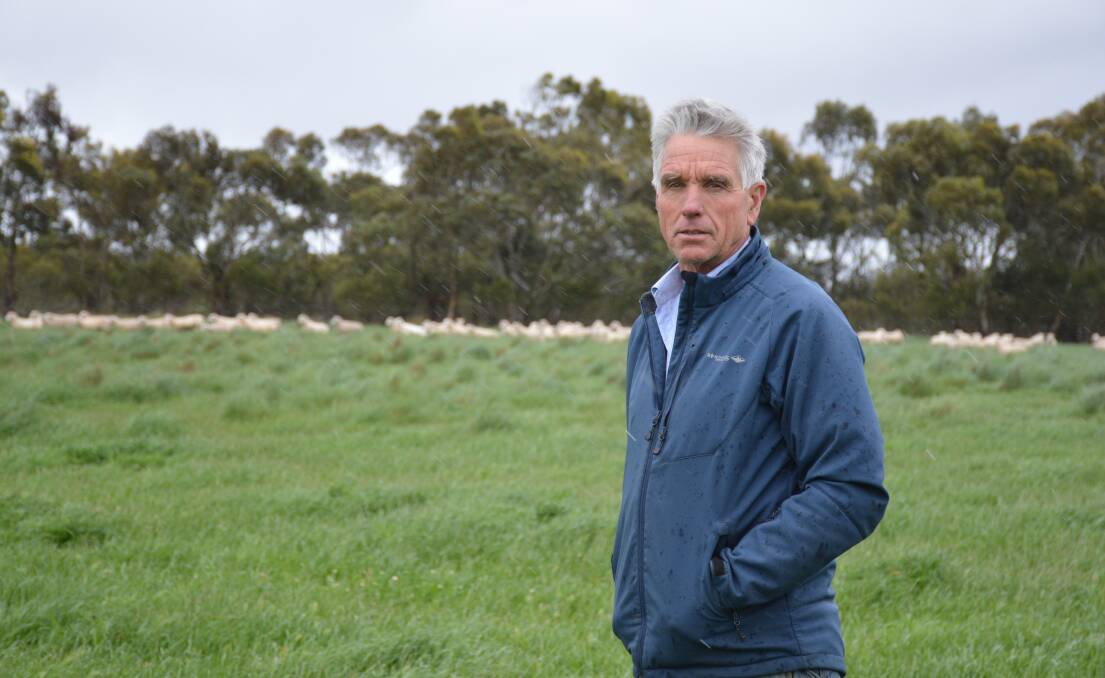 FIRM GROUND: Woolumbool producer Patrick Ross says knowing the required price helped in decision-making.