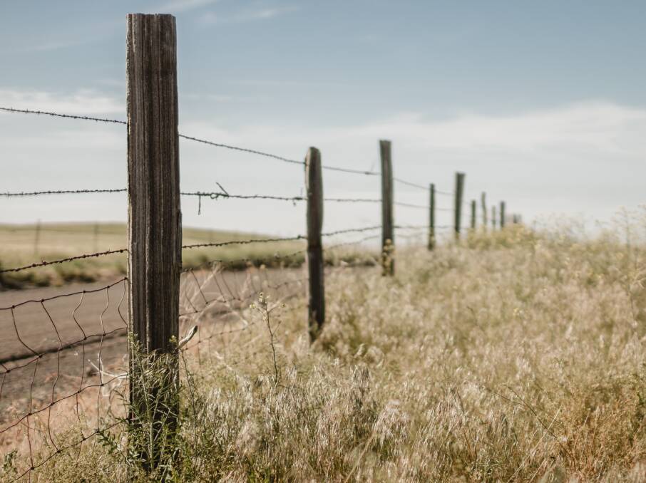 Wire plays an important role on farm, from dividing paddocks to keeping things clean. Picture via Shutterstock