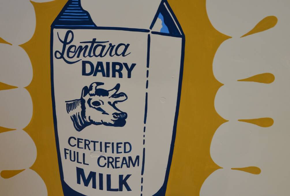 ICONIC LOOK: The Lentara Dairy brand, named after an Aboriginal word meaning morning, started when the Dents began bottling their own milk.