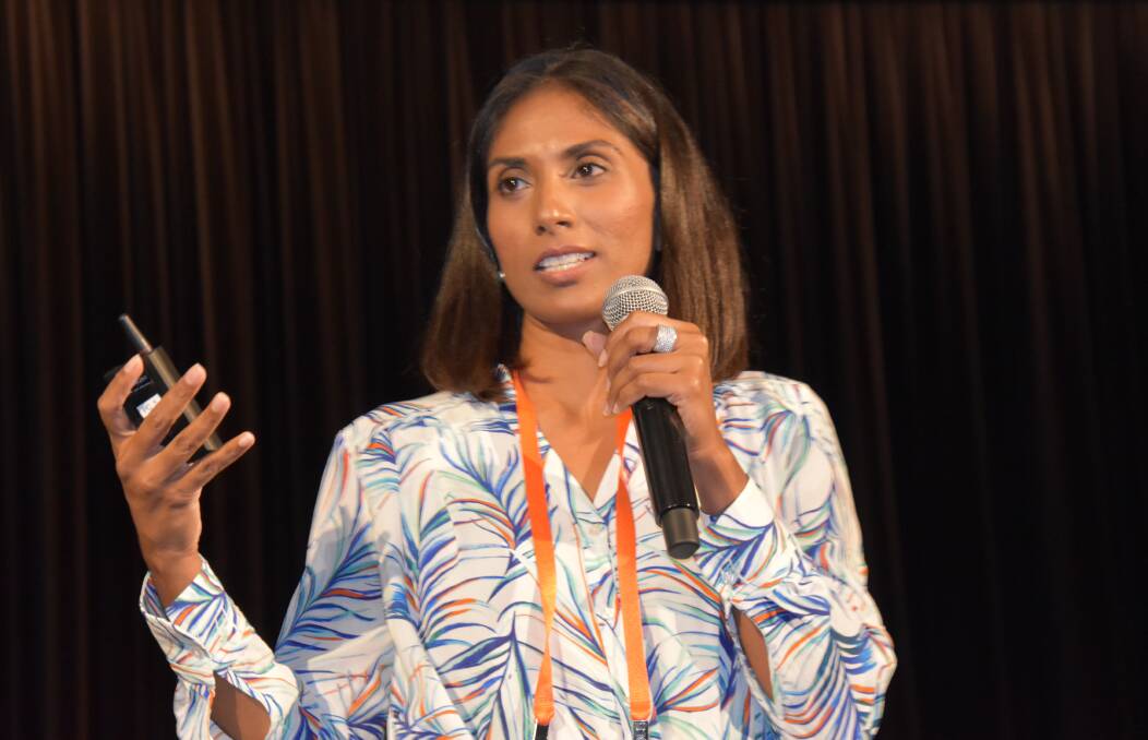 HIGH VALUE: Nutritionist Anneline Padayachee said the Australian dairy industry needed to value itself: "You are a Porsche so stop positioning yourself as a Toyota". 