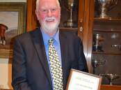HONOUR: Ian Turner received life membership of Rural Media & Communicators SA/NT for his contribution to rural and regional media and 20 years on the committee.