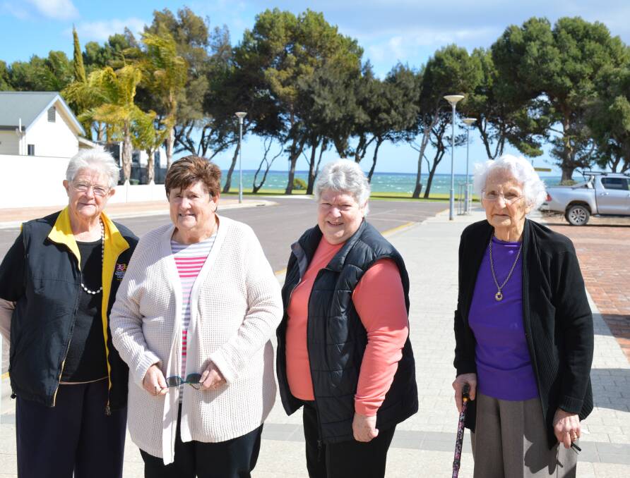 COUNTRY CONTRIBUTORS: Kath Dunn, Jenny Skinner, Claire Collins and Mary Fox, Ceduna, are examples of a country ethos that helps keep communities thriving.