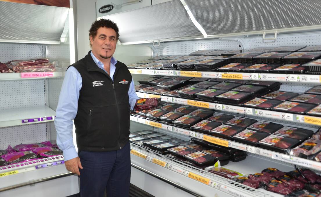 SUPPLY SOUGHT: Macro Meats managing director Ray Borda says there are plenty of markets for kangaroo meat, they just need continuity of supply.