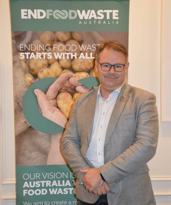 End Food Waste Australia CEO Steve Lapidge said food loss and waste was a big problem, and needs everyone working towards the solution. Picture by Elizabeth Anderson