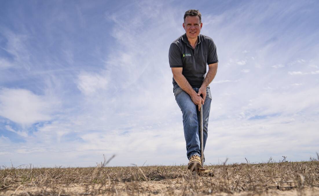 MANY SAMPLES: Research agronomist Sean Mason says taking more soil samples can provide greater insight into soil health, which could actually save on costs.