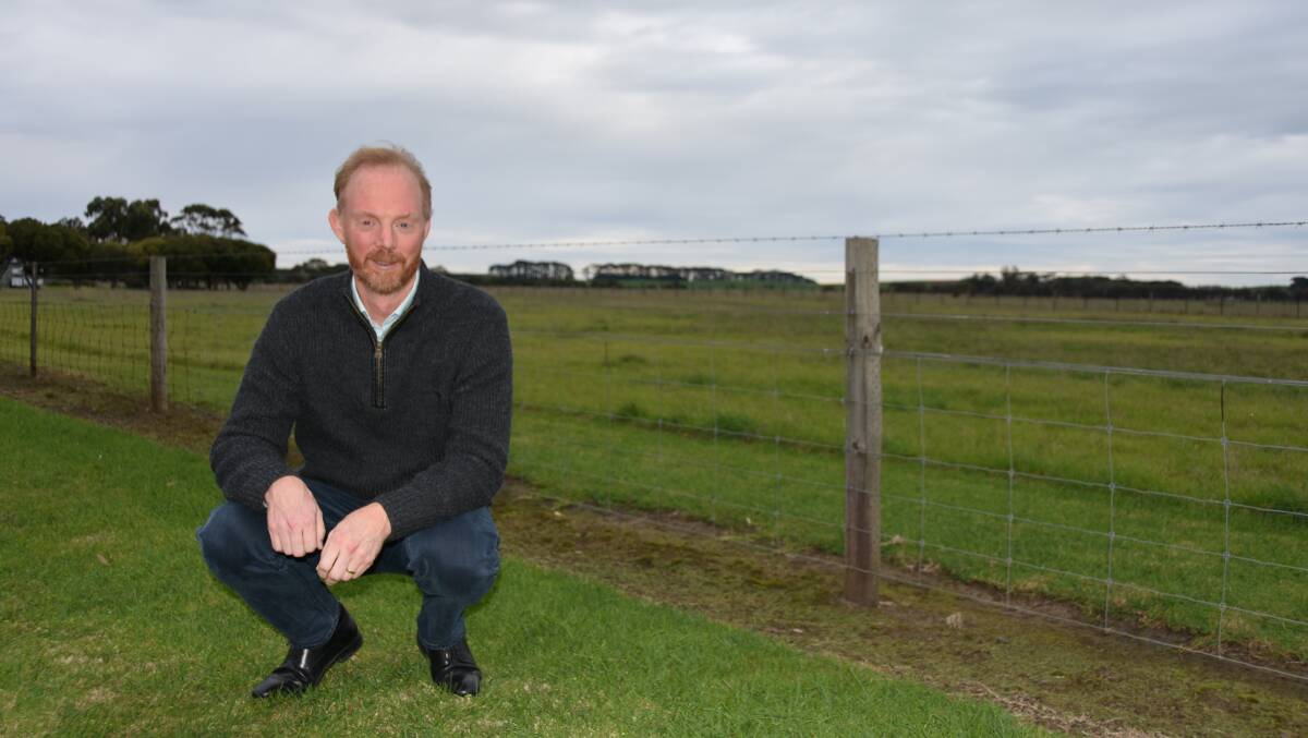 GRASS ROOTS: Dairy Australia managing director David Nation said dairyfarmers could benefit from a huge boost in the productivity of pastures, which would translate to better milk production. 
