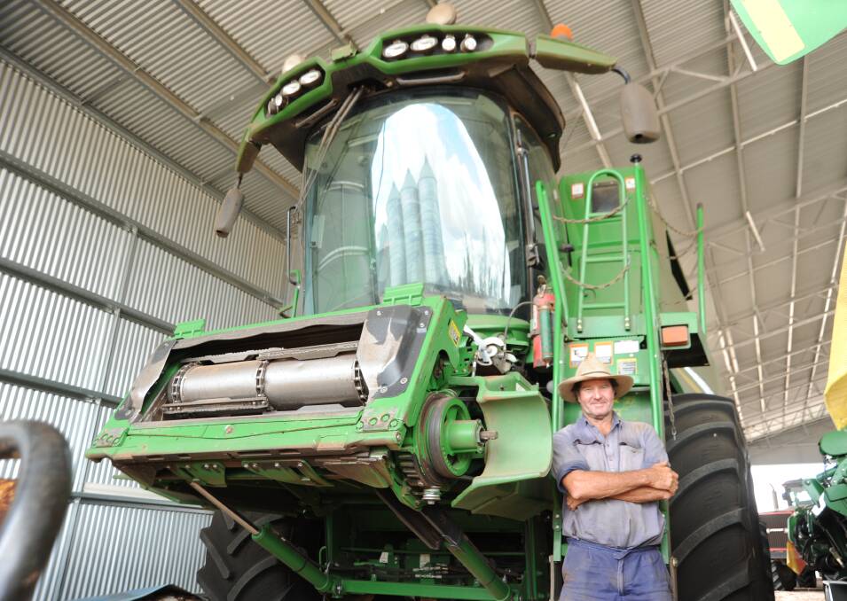 Northern NSW farmer Richard Tweedy could not be happier with his Statewide Sheds machinery shed.