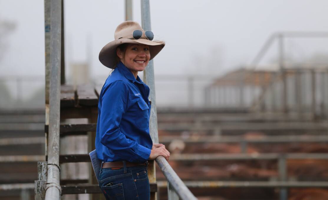 TRAINING: Livestock and property agent Sarah Packer was selected to compete in the ALPA Queensland Young Auctioneers Competition and is one of many agents to benefit from ALPA's education and professional development.