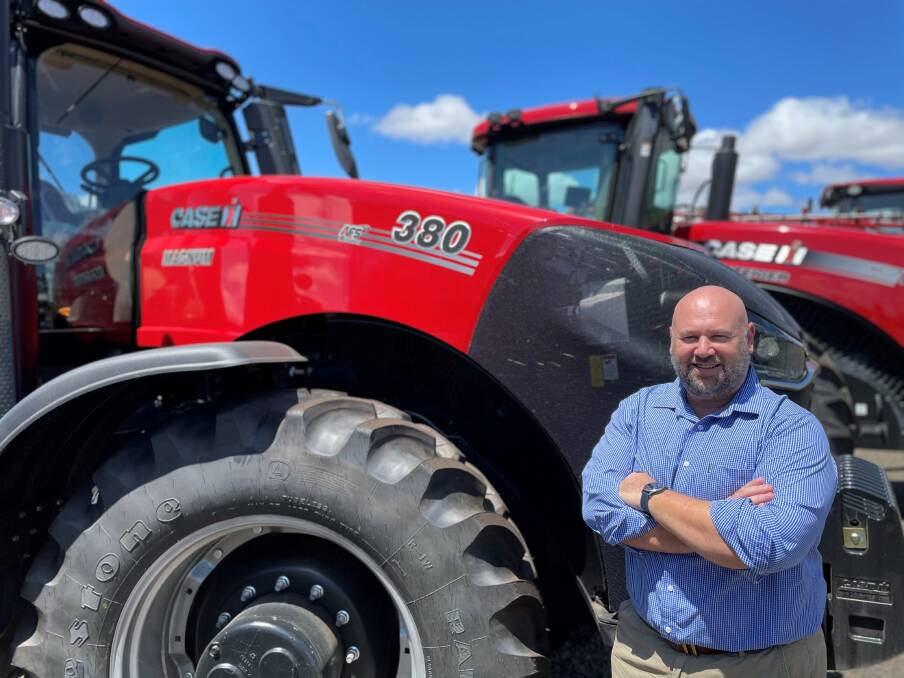 McGREAT CHALLENGE: Sean McColley, who grew up on a Moree cotton farm and has worked extensively in the cotton industry, is excited to be Case IH's new product manager for Advanced Farming Systems in Australia and New Zealand. 
