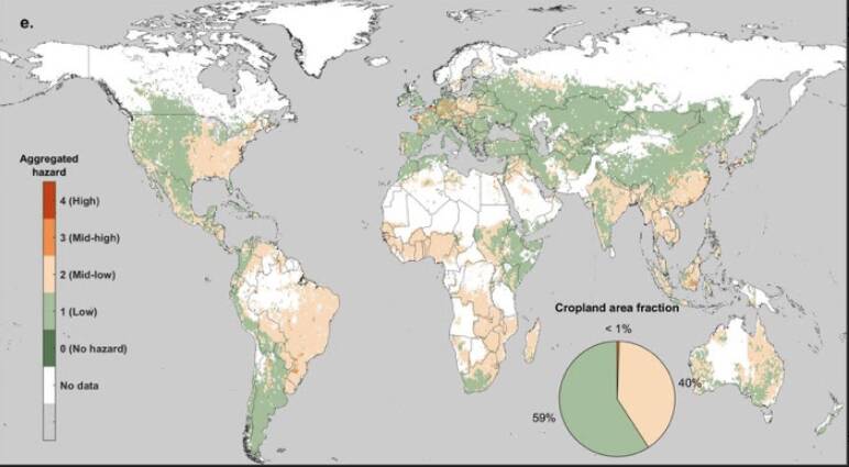 World first map shows glyphosate residues are everywhere