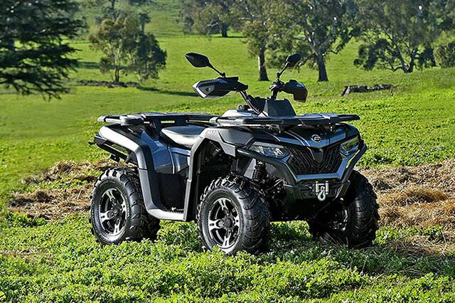 NEW ARRIVAL: CFMoto is launching the new CForce 625 EPS quad bike on the Australian market which will sell for $10,490 including an operator protection device (OPD).