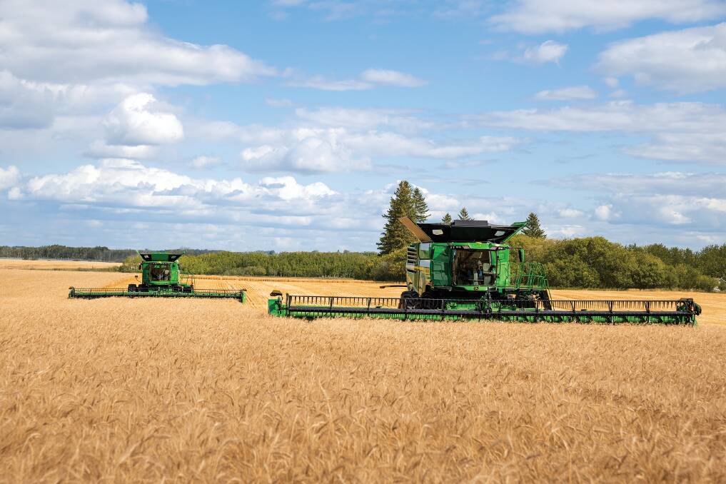 RAISING THE BAR: Deere says the new X series harvesters will strip more hectares per day, even under tough or changing conditions and represent the next level of harvesting performance.