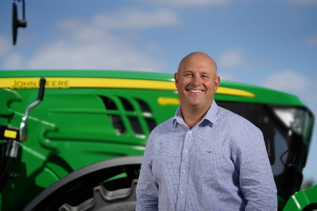 NEW BOSS: New John Deere Australia and NZ managing director Luke Chandler says he will prioritise leading the way in technology and investing in strong relationships. 