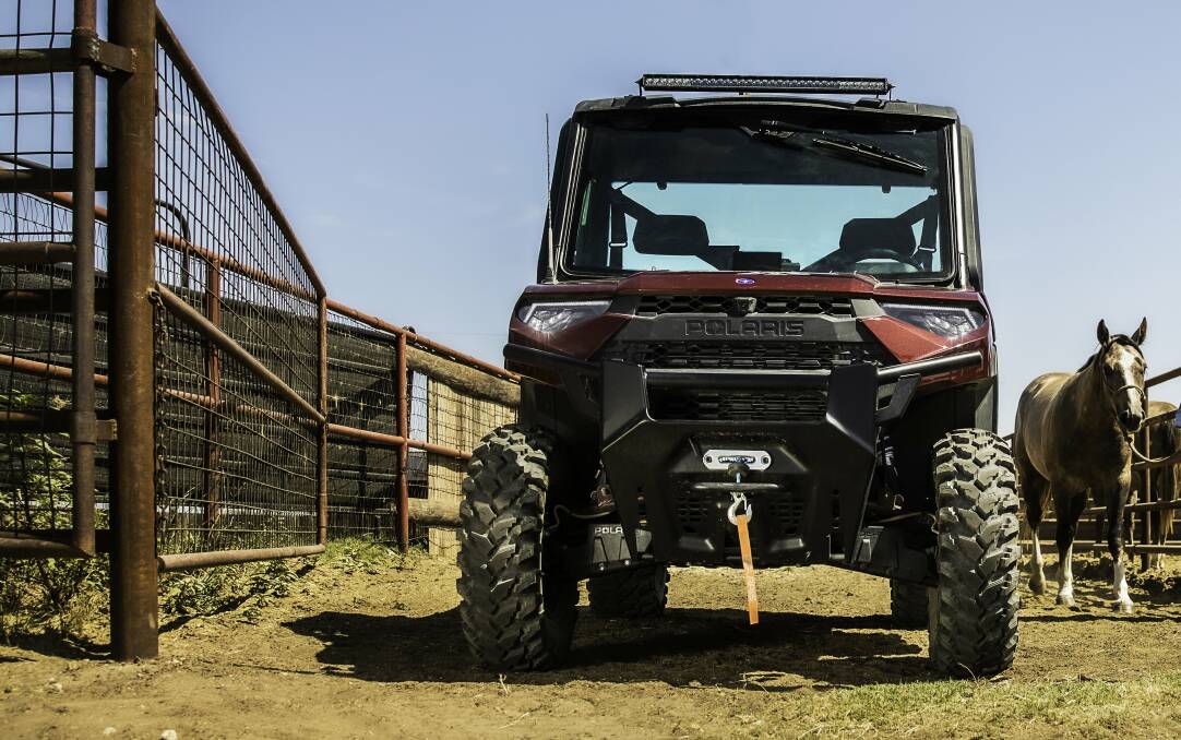 RANGING AHEAD: Polaris says sales of its Ranger model side by sides have been strong as buyers leave the farm quad bike farm. 