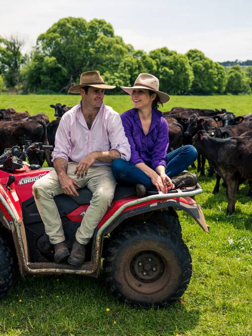 BIG ADVENTURE: Sam and Stephanie Trethewey are about to market their red Wagyu beef direct to consumers. They believe their regen ag credentials will be a good selling tool. 