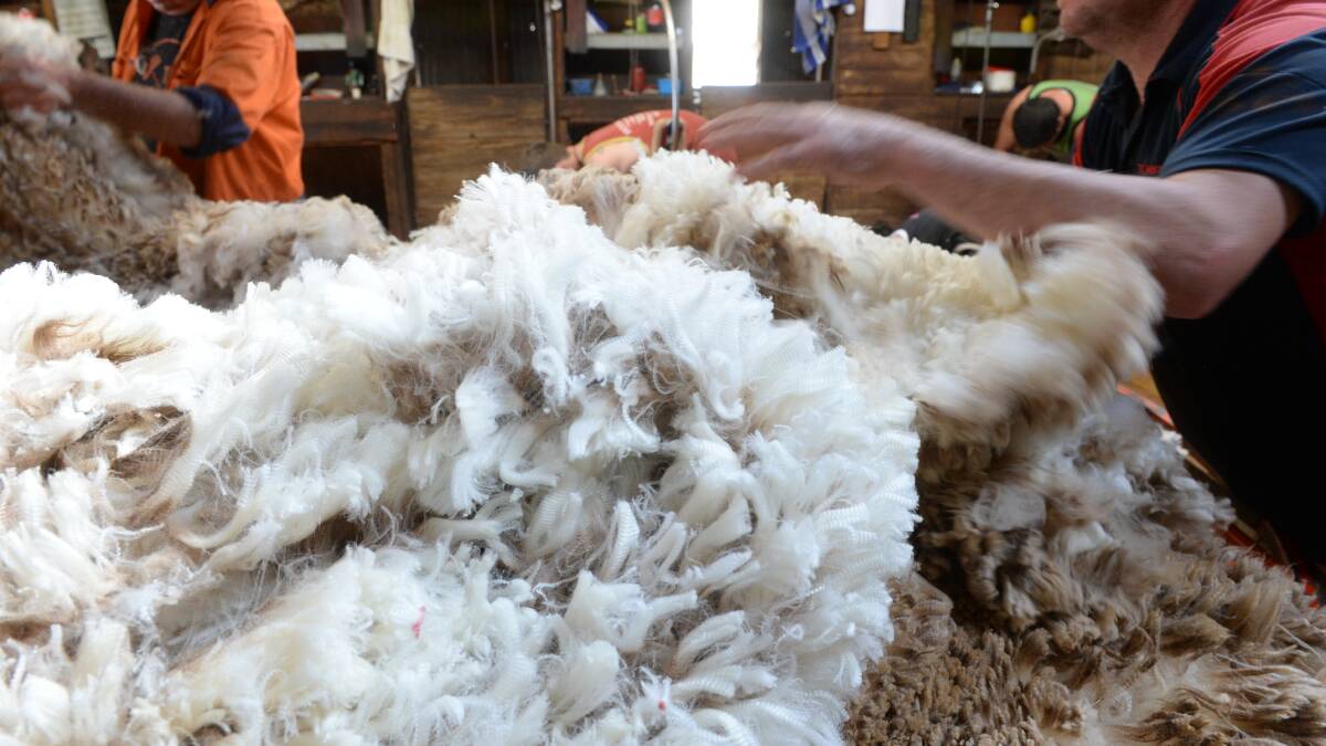 Along with the better type wools, non-mulesed wool also sold better across the board last week.