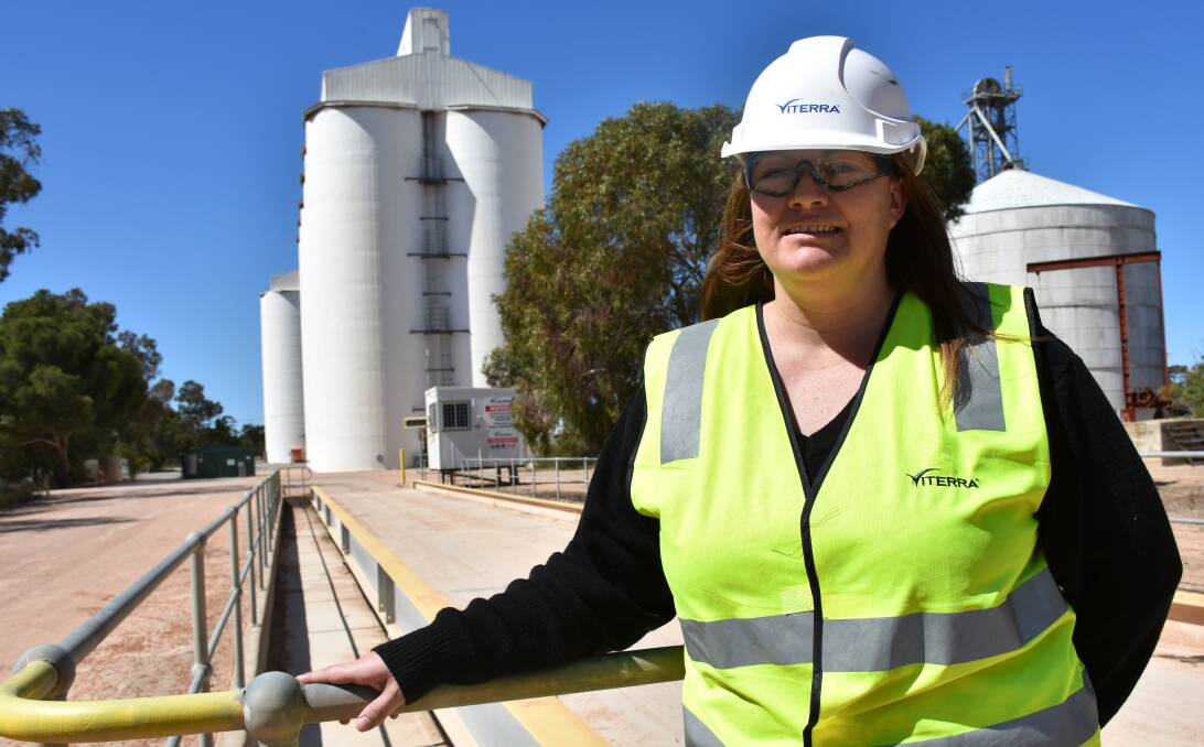 BIN-BUSTING: Viterra eastern region operations manager Jo Klitscher said the area, which included Adelaide, had received 1.67 million tonnes of grain so far during the 2016-17 harvest – a record-breaking figure.