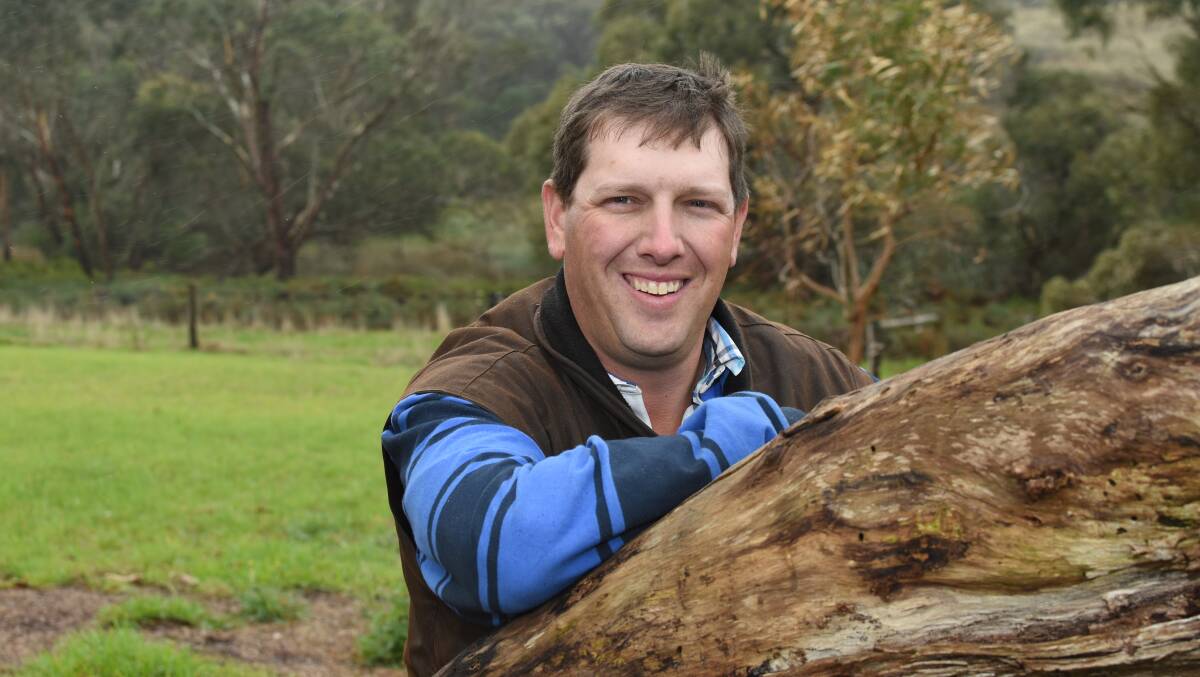 GOOD RETURNS: Eudunda farmer Karl Zerner is optomistic wool prices will continue to climb.