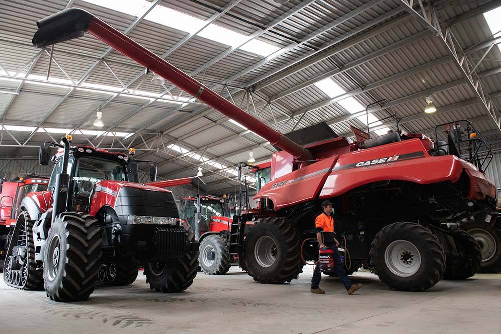 MOVING MACHINERY: Ramsey Bros have the range across their outlets for those farmers looking to upgrade and in search of new equipment to improve on-farm efficiencies.