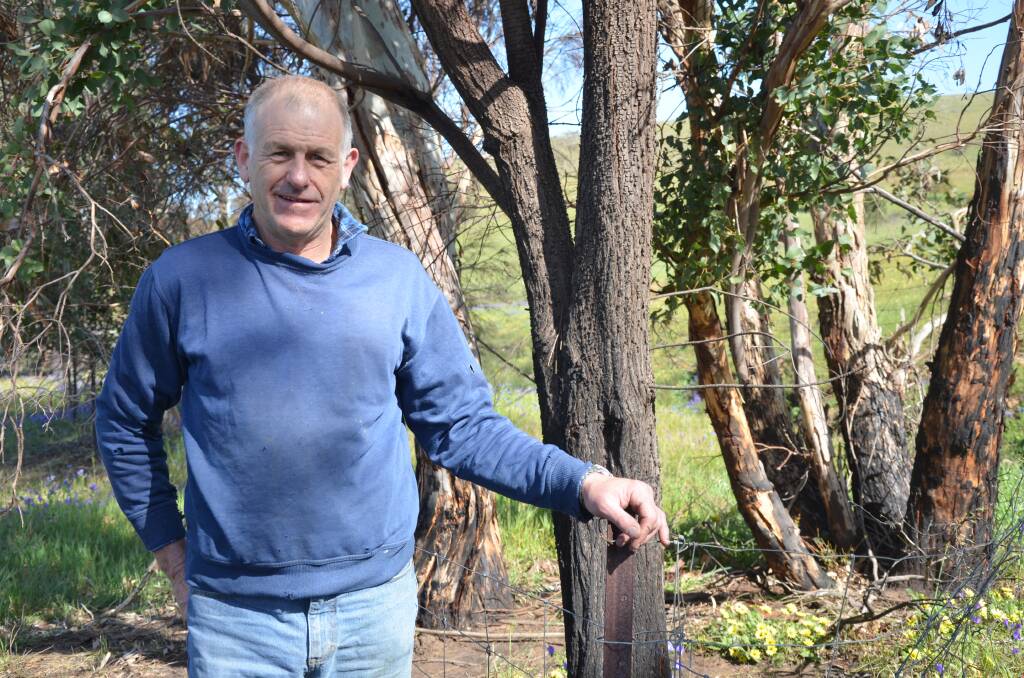 GUIDELINE GO-AHEAD: Harrogate and Mount Torrens sheep producer David Turner was hopeful minimum standards for farm firefighting units would persuade farmers to upgrade their equipment.