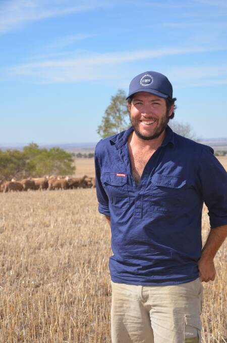 PLEASING RESULT: Glen Wilkinson, Snowtown, said a mild summer and lack of feed degradation were contributing factors in achieving a good scanning percentage.
