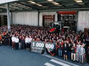 Cause for celebration: Agco's factory in Beauvais, France, has produced its millionth Massey Ferguson tractor. 