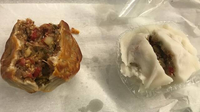 A Vietnamese man entering Sydney airport had his visa cancelled when he was found to be carrying four kilograms of pork-filled mooncakes.