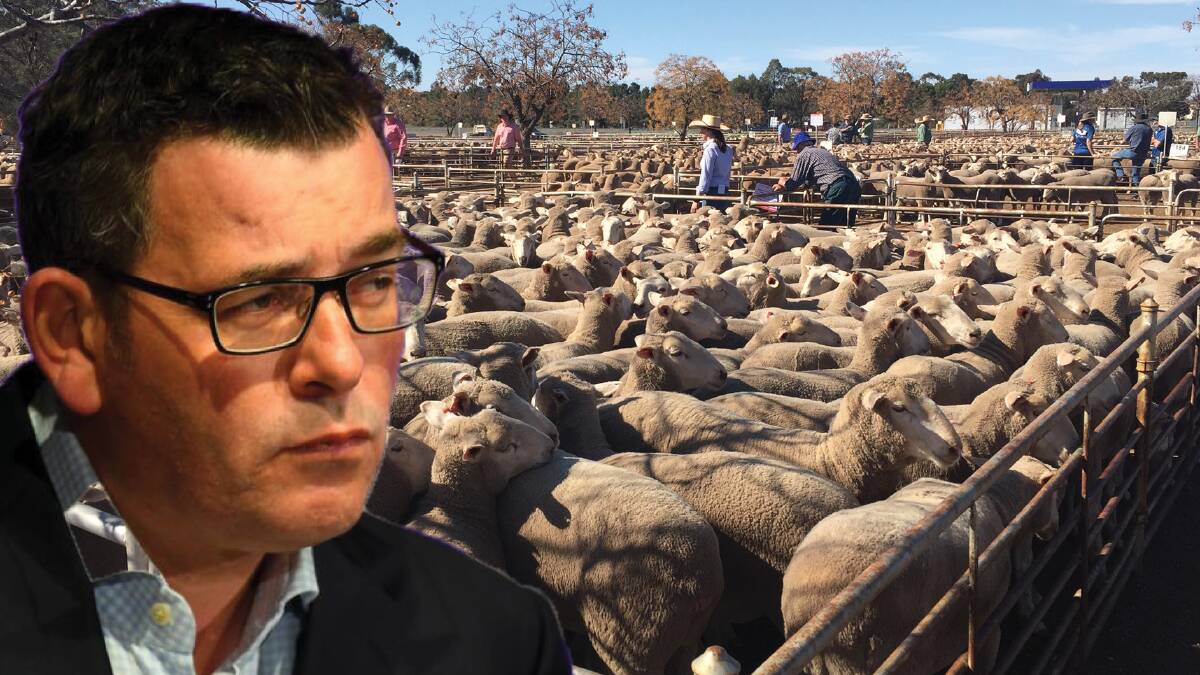 Dan Andrews announced on Monday that Victorian meatworks needed to operate at two-thirds of their usual workforce.
