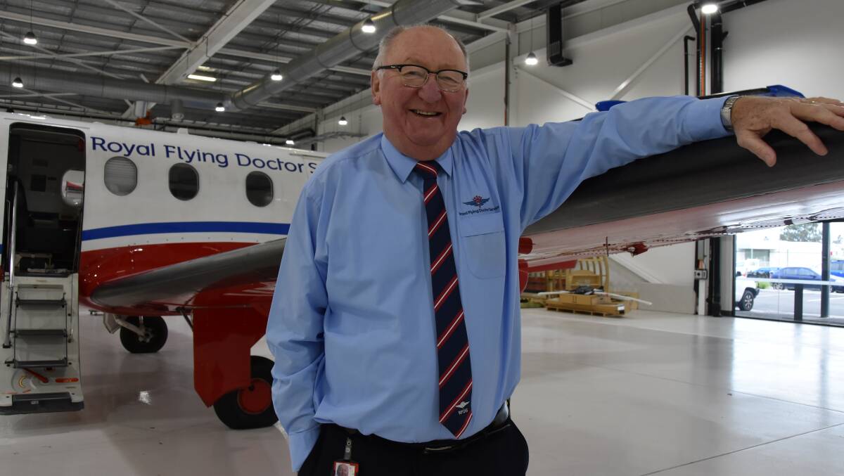 PROUD LEADER: As Central Operations CEO John Lynch reflects on his 32-year career at the RFDS, he is proud of the continual improvements in patient care and services throughout SA and NT. 